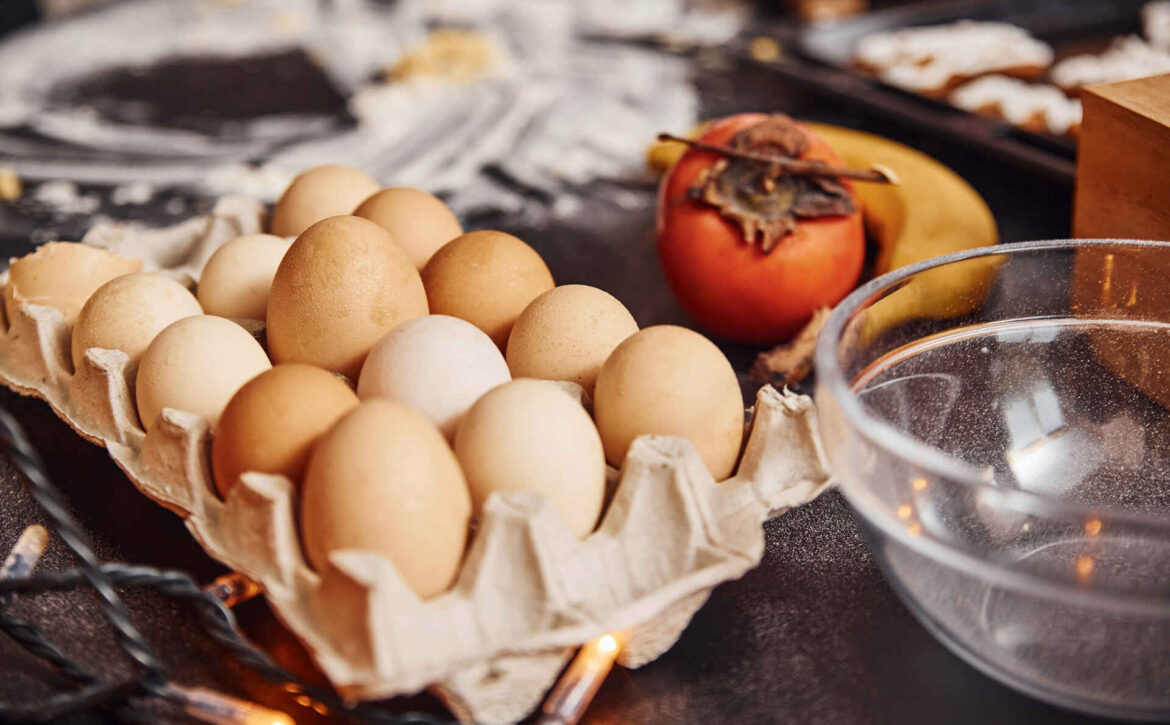 Eggs that are ready to be cooked in Vista Ca