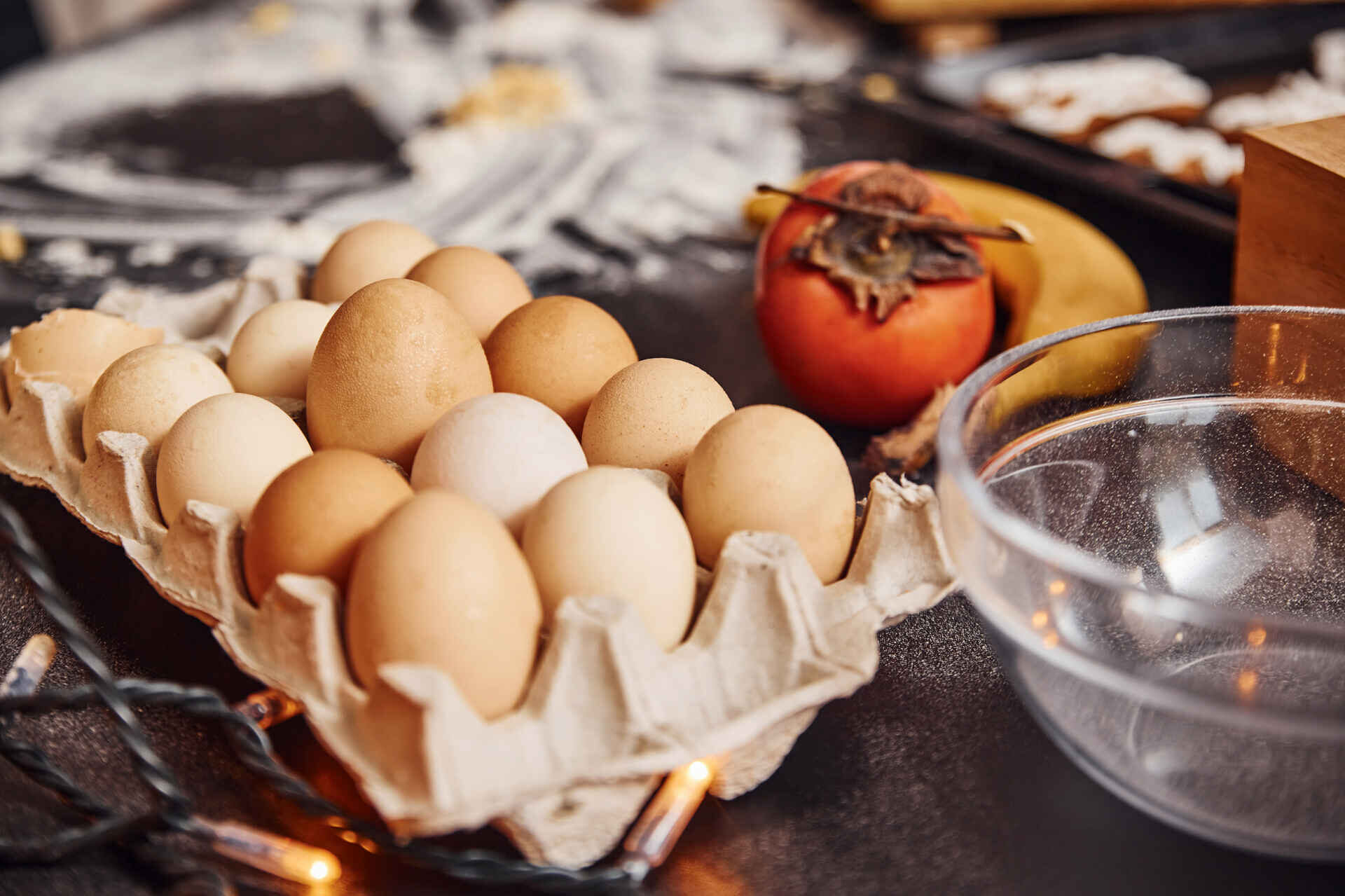 Eggs that are ready to be cooked in Vista Ca